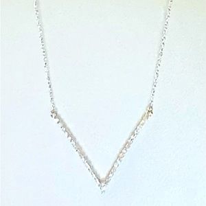 SS/ Rhodium Plated CZ